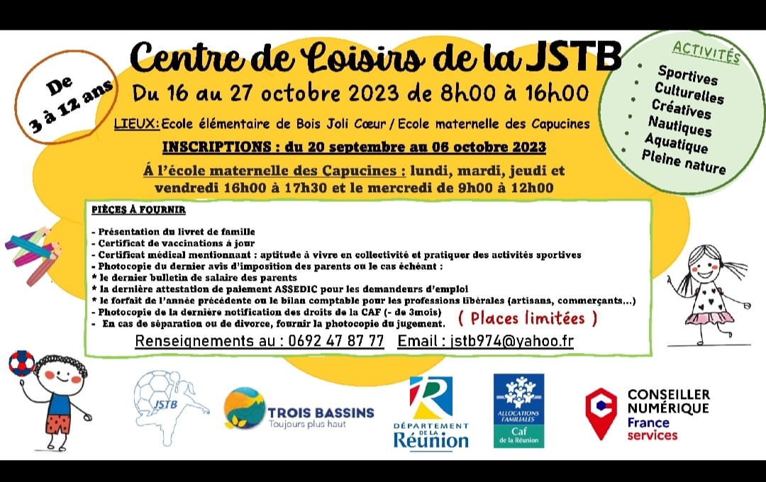 centre de loisirs jstb