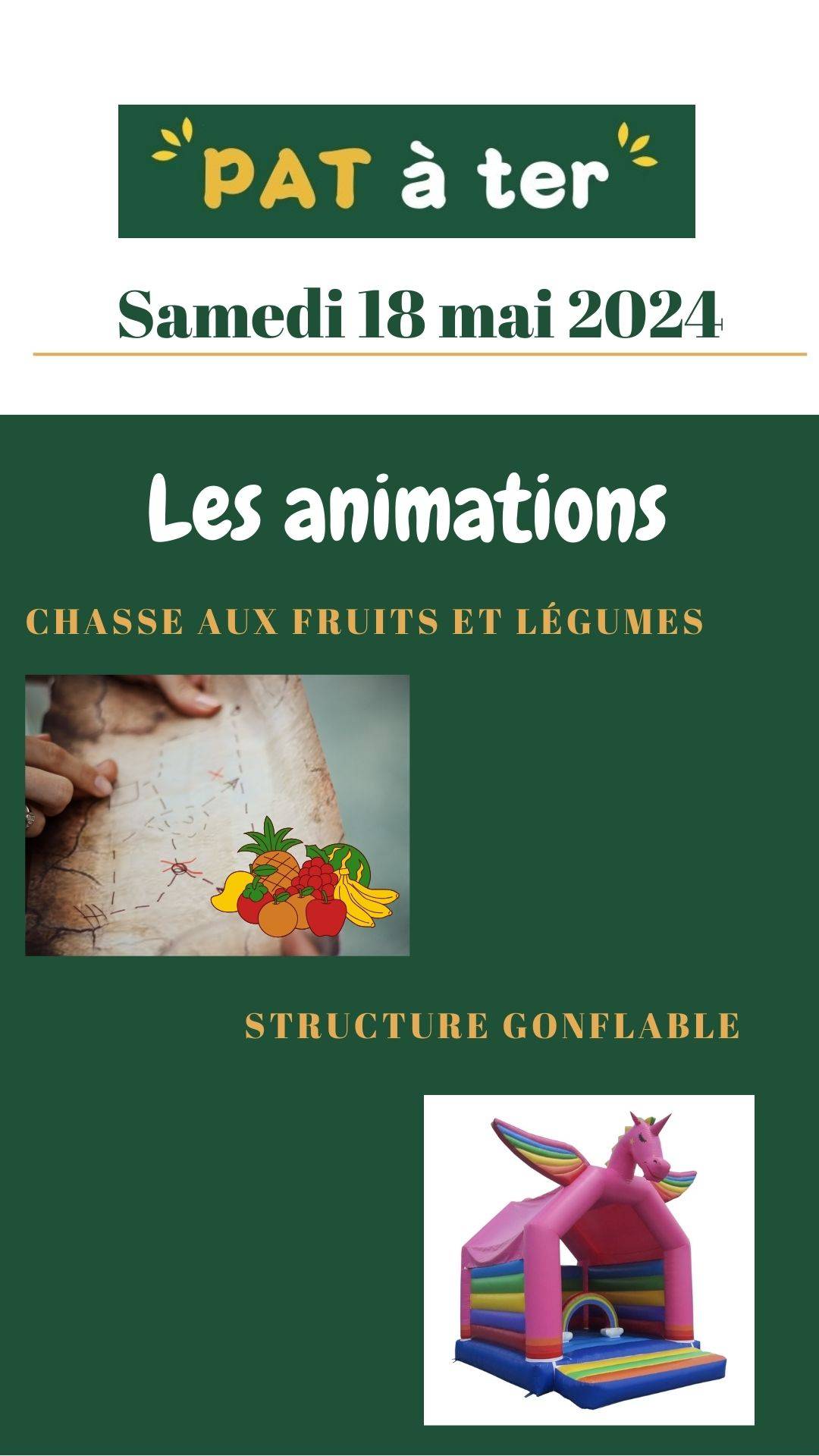 pat a ter les animations