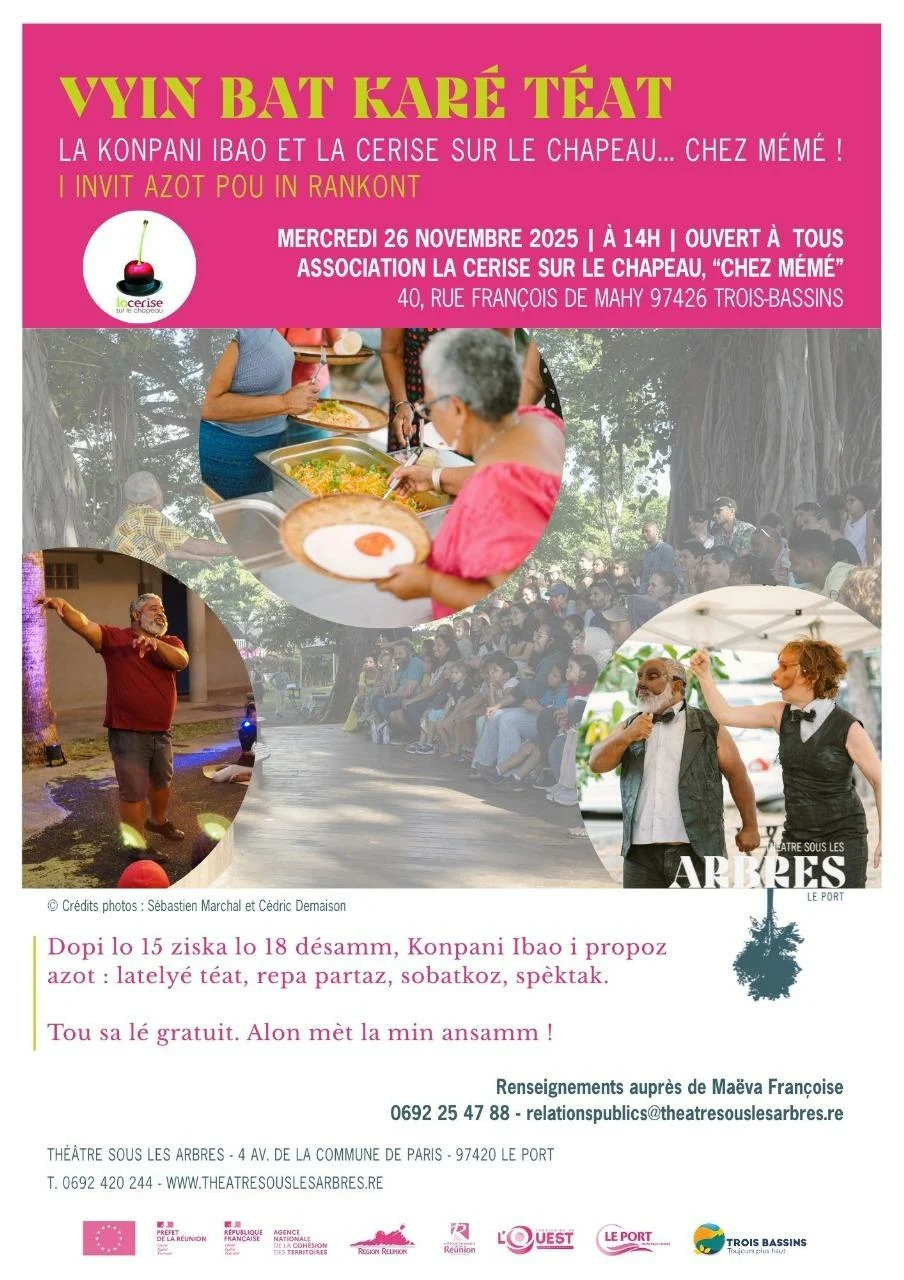 La cerise sur le Chapeau + Cie IBAO