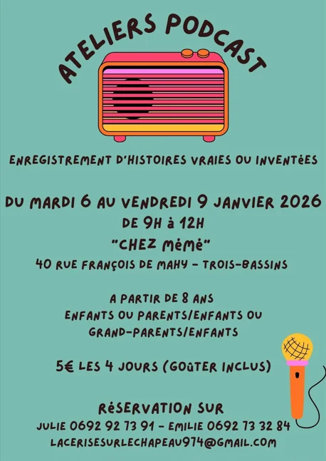 cerise sur le chapeau PODCAST