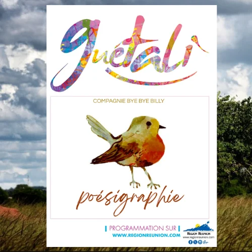 Poésie en live et création graphique ! Mercredi 18 mars – dès 8 ans. Inscription obligatoire.