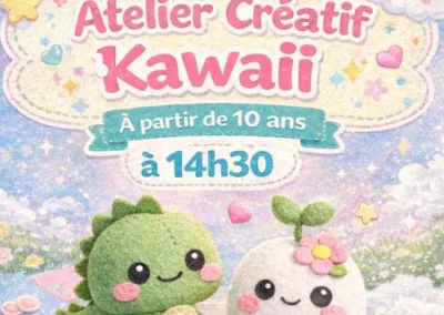 Un atelier créatif kawaii