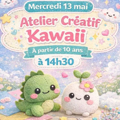 Un atelier créatif kawaii