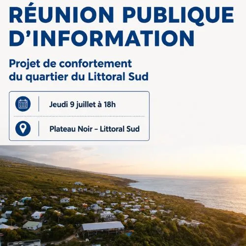 réunion publique Littoral sud