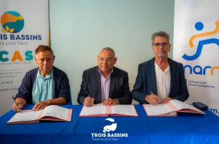 Trois Bassins signe une convention avec le CNARM