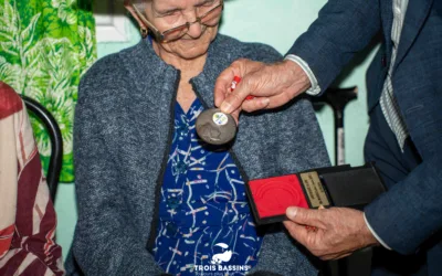 105 ans de sagesse et d’amour pour Justine AURE